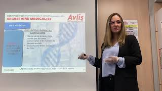 Formation Secrétaire Médicale AVLIS  Laboratoire dAnalyses Médicales [upl. by Aicarg]