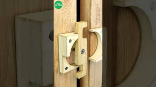 Simple automatic DIY sliding gate latch [upl. by Crispa33]