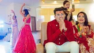 Rokiyena Khusi Ko Aasu 😭Emotional Wedding Surprise Sisters Dance Performance  Bride amp Groom Dance [upl. by Reich390]