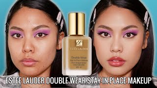 ESTEE LAUDER DOUBLE WEAR FOUNDATION REVIEW 2021 Philippines [upl. by Reldnahc517]