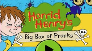 Horrid Henry’s Big Box of Pranks  iPad app demo for kids  Philip [upl. by Lramaj]