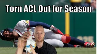 Ronald Acuna Jr Injury Update Ronald Acuna Jr ACL Tear [upl. by Stringer355]