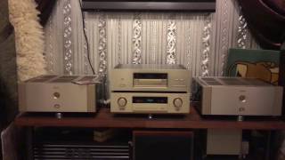 Accuphase dp90 Accuphase dc300 Sony TANR 1 HandMade Speakers EMV audio Patricia Barber [upl. by Aitnahs]