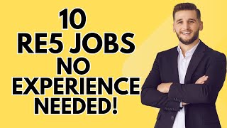 10 RE5 Job Opportunities  No Experience Needed [upl. by Ayoral]