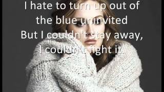 Adele  Someone Like You PIANO LYRICS ON SCREEN HQ [upl. by Nugent]