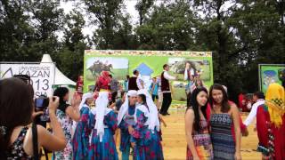 Tatar national festival Sabantuy2013 Kazan Сабантуй2013 [upl. by Seuguh]