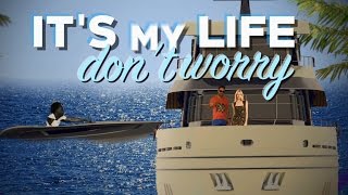 Chawki  Its My Life Feat Dr Alban Produced By RedOne amp Rush Official Lyric Video [upl. by Jourdain]