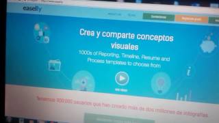 Tutorial ¿para que se usa easelly y como registrarse8 [upl. by Carree]