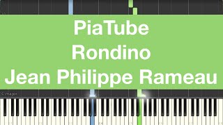 How To Play quotRondino  Jean Philippe Rameauquot Piano Turorial [upl. by Ahsekat]