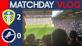 ELECTRIC ATMOSPHERE AT ELLAND ROAD  LEEDS UNITED V MILLWALL VLOG [upl. by Joyan]