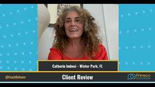 Personal amp Organization Development Client Review by Catherin Imbesi  Winter Park FL [upl. by Niahs982]