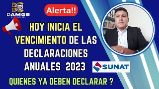 🔴DECLARACIÓN JURADA ANUAL 2023  Hoy EMPIEZAN los vencimientos  Quiénes ya deben Declarar [upl. by Aetnahc]