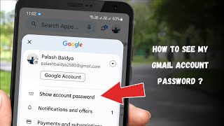 How to know your gmail account password if you forgot [upl. by Aineles464]