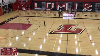 Lomira vs Lakeside Lutheran Varsity Mens Basketball [upl. by Yesdnik]