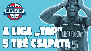 A LIGA TOP 5 TRÉ CSAPATA  Alleyoop 20231230 [upl. by Somerville]