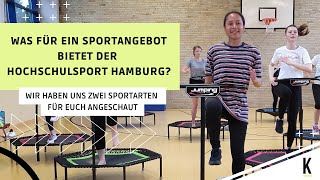 Was für ein Sportangebot bietet der Hochschulsport Hamburg [upl. by Marmaduke731]