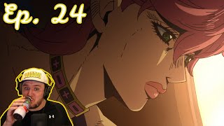 Jojos Bizarre Adventure Golden Wind Episode 24 Reaction Blind [upl. by Noelopan]