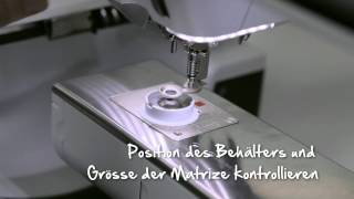 6 CrystalWork Motiv erstellen mit der Stickmaschine [upl. by Alvira]