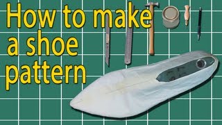 How to make shoes basic pattern [upl. by Notnilc239]