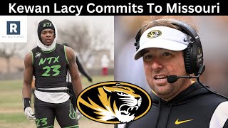 Kewan Lacy Commits To Missouri  Missouri Football Recruiting Update [upl. by Malcom339]