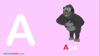 What Words Start With Letter A Words For Toddlers [upl. by Annayak300]