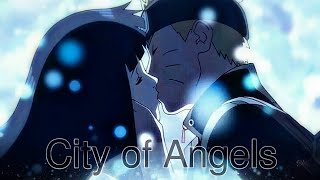 City of angels  lyrics  Hinata and Naruto  AMV [upl. by Azpurua]