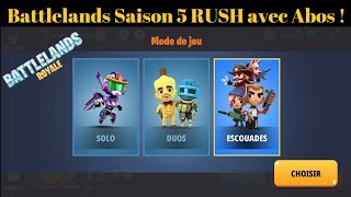 LIVE Battlelands Royale Saison 5 quotOn Rush La Nouvelle Saison avec Abonnésquot Go Top 1 [upl. by Assetniuq]