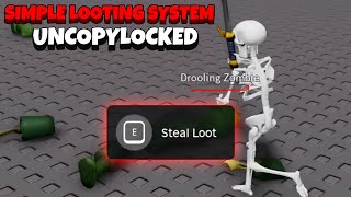 FREE Simple Looting System [upl. by Cris]