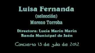 LUISA FERNANDA  Banda Municipal de Jaén  Directora Lucía Marín [upl. by Cosmo]