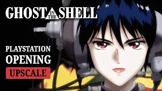 Ghost In The Shell  Opening Playstation  Upscale [upl. by Neelrak602]