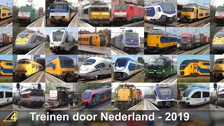 Treinen door Nederland in 2019 [upl. by Archer497]