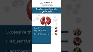 Get to know the symptoms associated with Cystinosis Get full treatment at MUTHYA Kidney center now [upl. by Aiblis390]