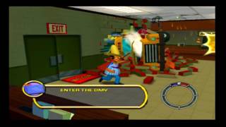 The Simpsons Hit And Run PS2 Playthrough Part 14 [upl. by Eerak553]