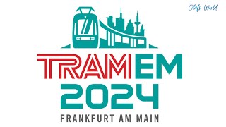 TRAM EM 2024  Kurioser Wettbewerb in Frankfurt am Main [upl. by Artap]