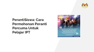 PerantiSiswa Cara Permohonan Peranti Percuma Untuk Pelajar IPT [upl. by Aihsei177]