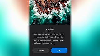 Lockscreen Wallpaper cannot able to set in miui [upl. by Niret601]