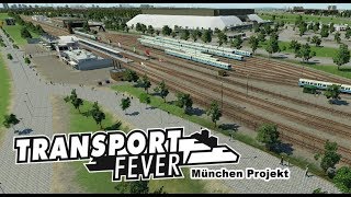 AllianzArena Part 2  Transport Fever Schönbau  S01 104 [upl. by Newhall833]