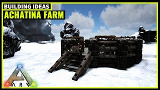 HOW TO BUILD AN ACHATINA CEMENTING PASTE FARM  ARK SURVIVAL [upl. by Storm]