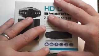 HD DVR Portable DVR with 25 TFT LCD Screen Review for Private Investigators [upl. by Ahsats]