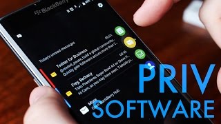 BlackBerry PRIV Software  Better than Stock Android [upl. by Payson]