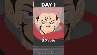 I Worked Like A MAPPA Animator For 72 Hours shorts anime mappa jujutsukaisen gojo sukuna [upl. by Sublett]