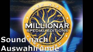 Wer wird Millionär Soundtracks 21  Sound nach Auswahlrunde [upl. by Kanya]