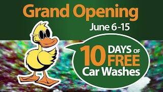 Quick Quack Car Wash Grand Opening in North Katy TX [upl. by Stephie]