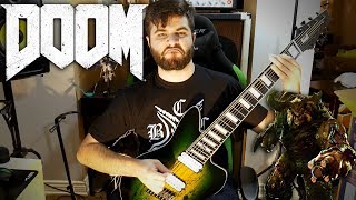 DOOM  Mick Gordon  BFG Division  Guitar Cover [upl. by Weyermann]