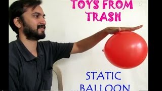 STATIC BALLOON  KANNADA  Fun with Static Electricity [upl. by Libenson]