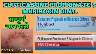 Fluticasone Propionate amp Mupirocin cream ointment  Flutibact ointment [upl. by Juliet]