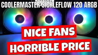 Coolermaster Sickleflow 120mm ARGB 3 In 1 PC Case Fan Kit Unboxing [upl. by Emili740]