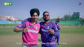 BKT Tire Challenge ft Malinga Sandeep Cariappa amp M Ashwin  Rajasthan Royals [upl. by Merrell]