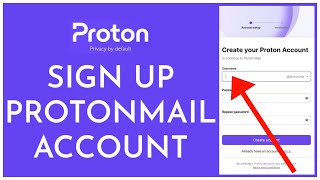 How to OpenCreate ProtonMail Account 2023 ProtonMail Email Sign Up [upl. by Baryram]