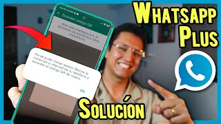 WHATSAPP PLUS Ultima Versión 2024 ✅SOLUCION TODOS LOS ERRORES 🔥 [upl. by Orit]